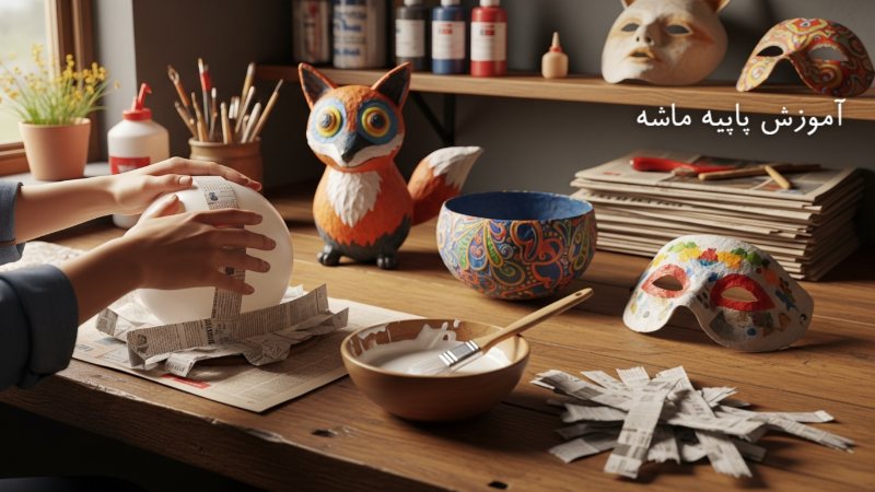 آموزش پاپیه ماشه در کرج